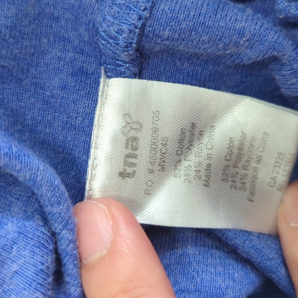TNA Heathered blue loose sweater in size small - Picture 4 of 5